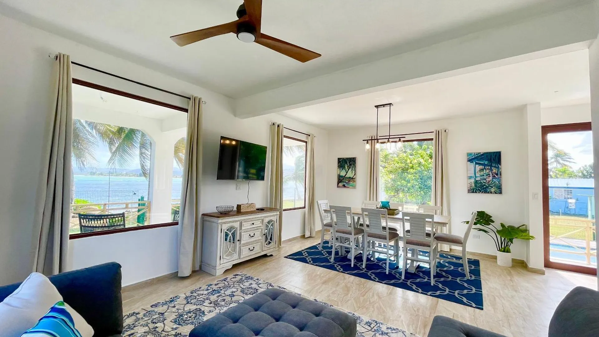 Windancer Beachfront Villa In Las Picuas Rio Grande Puerto Rico